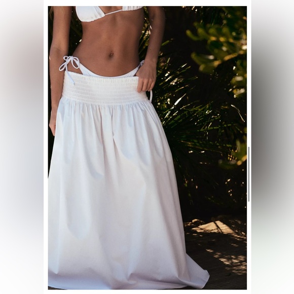 Zara White Maxi Skirt - Picture 10 of 16